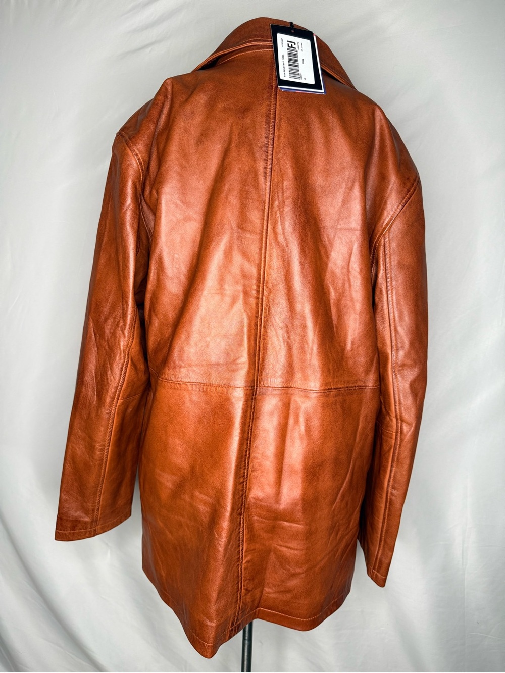 NWT Fjackets 100% Genuine Leather Coat / Jacket - Size XXXL - Picture 4 of 10